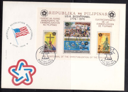 Philippines 1976 Mi#Block 9 FDC - Philippinen