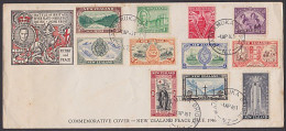 NEW ZEALAND 1946 PEACE FDC MANGAMUKA BRIDGE J-CLASS - FDC