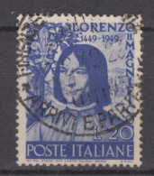 Italy Republic 1949 Sassone#609 Mi#782 Used - 1946-60: Oblitérés