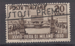 Italy Republic 1950 Sassone#616 Mi#789 Used - 1946-60: Used