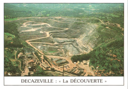 CPM 12 (Aveyron) Decazeville - La Découverte, Mine à Ciel Ouvert TBE - Mines