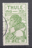 Denmark 1935 Thule Single Stamp, Used - Ortsausgaben