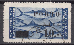 Istria Litorale Yugoslavia Occupation, Porto 1946 Sassone#17 Used - Occ. Yougoslave: Istria