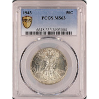 PCGS MS63-Etats-Unis Demi Dollar 1943 Philadelphie - Verzamelingen