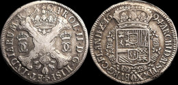 Southern Netherlands Flanders Karel II Patagon 1694 Brugge Mint - 1556-1713 Paesi Bassi Spagnoli