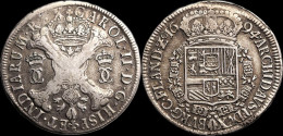 Southern Netherlands Flanders Karel II Patagon 1694 Brugge Mint - 1556-1713 Spaanse Nederlanden