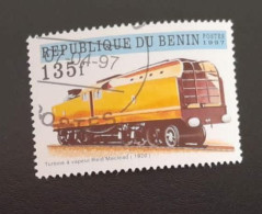 SD)1997, BENIN, LOCOMORORIES, REID MACLEOD GAS-TURBINE. 1920's, USED - Bénin – Dahomey (1960-...)