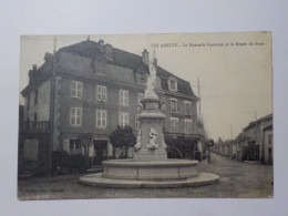 LES ABRETS  La Nouvelle Fontaine Et La Route Du Pont - Les Abrets