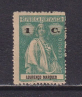 LOURENCO MARQUES - 1914 Ceres 1c  Hinged Mint - Lourenco Marques