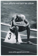 CPM 10.5 X 15 Marc RAQUIL Né En 1977 Coureur De 400m En 2001 - 2008 - Athlétisme