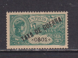 PORTUGUESE AFRICA - 1919 Charity Tax  1c  Hinged Mint - Africa Portuguesa