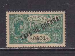 PORTUGUESE AFRICA - 1919 Charity Tax  1c  Hinged Mint - Africa Portoghese