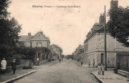 Charny (Yonne) Le Faubourg St Saint-Martin, Enfants Des écoles - Edition G. Morlot - Charny