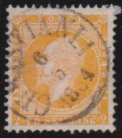 Norway      .    Y&T    .   2  (2 Scans)         .   O     .    Cancelled . Some Paper On The Backside - Used Stamps