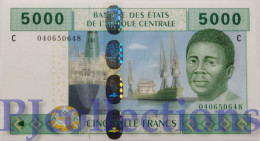 CENTRAL AFRICAN STATES 5000 FRANCS 2002 PICK 609Ca UNC - Central African Republic