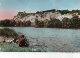 SAINT MARTIN DU TERTRE - Bords De L'Yonne - La Falaise Et L'Eglise - Saint Martin Du Tertre