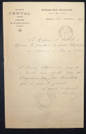 DOCUMENT PUY DE DOME / ENVAL INSTALLATION DU BUREAU TELEGRAPHIQUE 1907 - Manuscrits