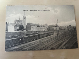 Arlon   Panorama Vers La Cathédrale    TRAIN GARE  FELDPOST - Arlon