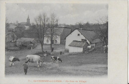 DAVERDISSE ..-- SCENE CHAMPETRE . Un Coin Du Village . Jeune Gardien De Vaches . - Daverdisse