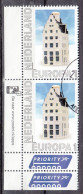 Nederland 2012 Nvph Nr 2898 , Mi Nr 2940 ;  Delftsblauwe KLM Huisje Tarief Europa "1" Gestempeld, Paar - Usati