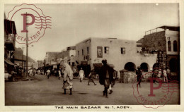 YEMEN - ADEN -THE MAIN BAZAAR - Yémen