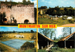 Dép 50 - Sports - Tennis Sur Une Vue - Lavoir - Lavoirs Sur Une Vue  - Montmartin Sur Mer - Multivues - état - Montmartin Sur Mer