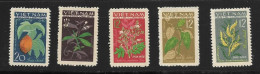 VIETNAM 1963 PLANTES MEDICINALES YVERT N°349/53 NEUF MNH** - Heilpflanzen