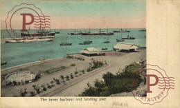 YEMEN. Aden - Steamer Point - The Inner Harbour And Landing Pier - Yémen