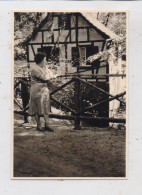 5064 RÖSRATH, Forsbacher Mühle, Kleinphoto 6,8 X 9,7 Cm, 1954 - Bergisch Gladbach
