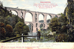 Elstertalbrücke - Gel.1906 AKS - Vogtland