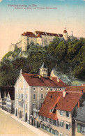 Heidenheim A.Br. - Rathaus M.Blick Auf Schloss Hellenstein Gel.1911 - Heidenheim