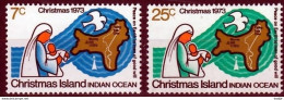 Christmaseiland Kerstmis 1973  Postfris - Christmas Island