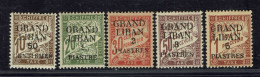 Grand Liban. Taxes N° 1/5 A. (5 Avec G Maigre) Neufs X. Cote : 57 € - Impuestos