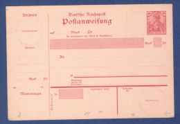 DR Postanweisung - Ganzsache A17 (2CTX-172) - Autres & Non Classés