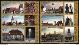 Roemenie Mi 6206,6211 Hermanstad Kultuurhoofdstad Europa 2007 Gestempeld - Used Stamps