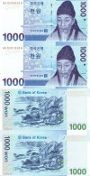 South Korea, 2 X 1.000 Won 2013, Pick 54(u), UNC - Corea Del Sud