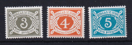 Ireland: 1978   Postage Due Set   SG D22-D24   [No Wmk]   MNH - Portomarken