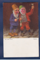 CPA Gnomes Lutins Non Circulé Par Paul Lothar Müller - Fairy Tales, Popular Stories & Legends