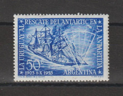 Argentine 1953 Bateau Exp. Polaire 528, 1 Val ** MNH - Neufs