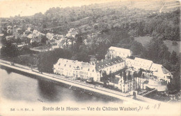 BELGIQUE - WAULSORT - Vue Du Château Waulsort - Bords De La Meuse - Carte Postale Ancienne - Sonstige & Ohne Zuordnung