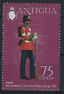 Antigua 1973  Military Uniforms (*) MM - 1960-1981 Ministerial Government