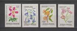 Argentine 1982 Fleurs 1290-93, 4 Val ** MNH - Ongebruikt