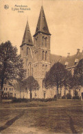 BELGIQUE - Maredsous - Eglise Abbatiale - Entrée - Carte Postale Ancienne - Andere & Zonder Classificatie