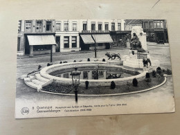 Geraardsbergen  Grammont  Monument Aux Soldats Et Déportés, Morts Pour La Patrie (1914-1918) - Knesselare