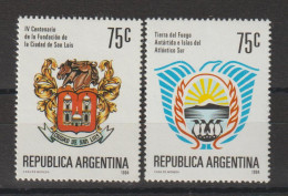 Argentine 1994 Emblèmes 1853-54, 2 Val ** MNH - Nuevos