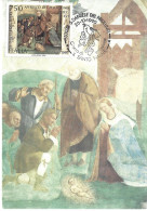 ITALIE - CARTE MAXIMUM - Yvert N° 1894 - NOEL - L'ADORATION Des BERGERS - Cartoline Maximum