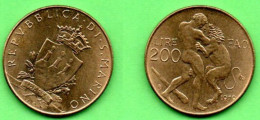 SAN MARINO - 1979 - 200 Lire - SPL - Saint-Marin