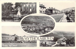 ANGLETERRE - Mytholmroyd - Calder High School - Cragg Valley - Caldene Avenue - Carte Postale Ancienne - Andere & Zonder Classificatie