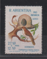 Argentine 1966 Oiseaux PA 113, 1 Val ** MNH - Poste Aérienne