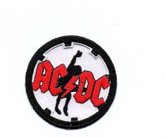 AC/DC PATCH ECUSSON Patch Thermocollant ACDC AC DC Rond - Objets Dérivés